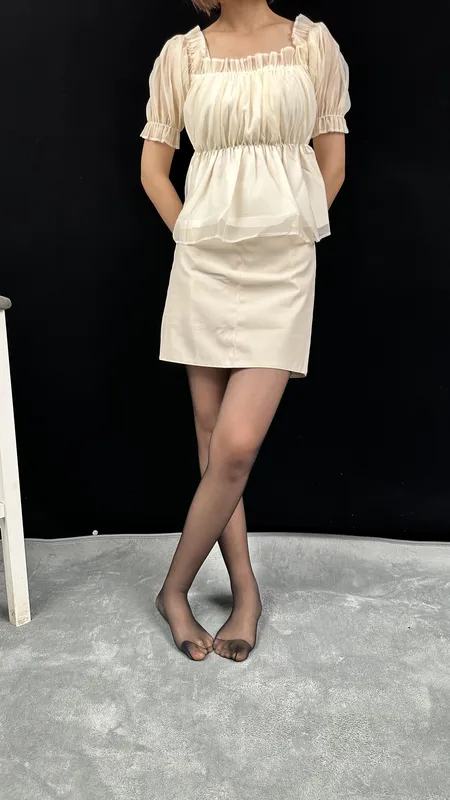 三禾摄影 No.031 皮裙 黑丝 高跟 - 三禾摄影